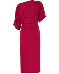Wolford - Drape Midi Dress - Lyst