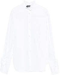 DR. HOPE - Ruffled-Trim Shirt - Lyst