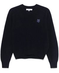 Maison Kitsuné - Maglione Con Applicazione Bold Fox Head - Lyst