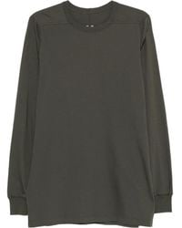 Rick Owens - Camiseta con cuello redondo y manga larga - Lyst