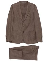 Eleventy - Drawstring-Waist Notched-Lapels Suit - Lyst