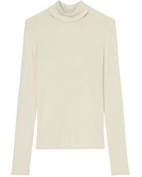 Marc O' Polo - Ribbed Turtleneck Top - Lyst