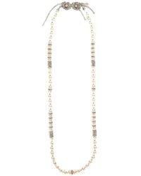 Alessandra Rich - Collier Serti De Cristaux - Lyst