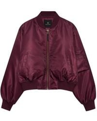 Anine Bing - Leon Zip-Up Bomber Jacket - Lyst