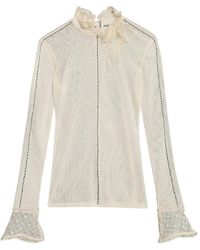 Isabel Marant - Sarah レーストリム トップ - Lyst