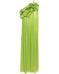 Costarellos - Ruffled Georgette Gown - Lyst