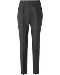 Jil Sander - Pressed-Crease Tailored Trousers - Lyst