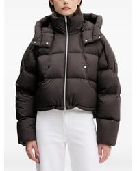 Moose Knuckles - Hooded Puffer Jacket - Lyst