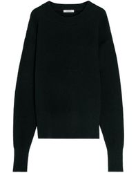 Lemaire - Geribbelde Wollen Sweater Met Ronde Hals - Lyst