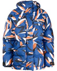 adidas By Stella McCartney - Truenature Floral-print Padded Jacket - Lyst