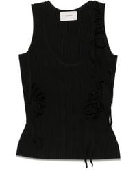 Coperni - Knitted Ribbon Tank Top - Lyst