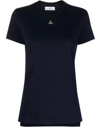 Vivienne Westwood - Camiseta con bordado Orb - Lyst