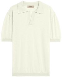 A PAPER KID - Knitted Polo Shirt - Lyst