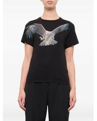 Neil Barrett - T-Shirt À Logo Eagle Imprimé - Lyst