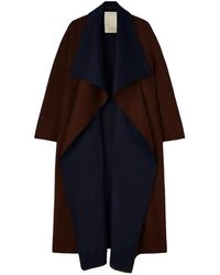 RETORI - Shawl-Collar Wool Coat - Lyst