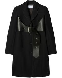 Off-White c/o Virgil Abloh - Belted Single-breasted Coat - Lyst