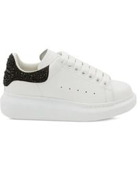 McQueen - Oversize ビジュー プラットフォームスニーカー - Lyst