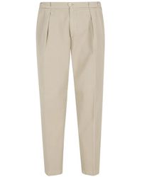 Briglia 1949 - Button-Fastening Pleated Trousers - Lyst