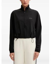 Guess - Logo-Print Drawstring Jacket - Lyst