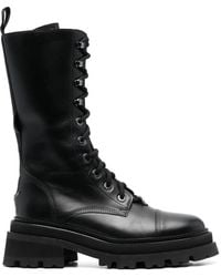 Zadig & Voltaire - Ride Lace-Up Boots - Lyst