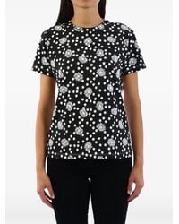 Emanuel Ungaro - Floral Print T-shirt - Lyst
