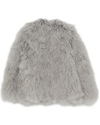 Martha Louis - Shearling-Effect Jacket - Lyst