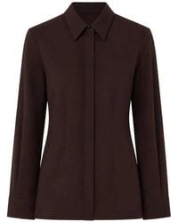 RETORI - Fitted Jewel-Button Shirt - Lyst