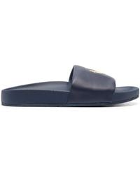 ralph lauren blue sandals