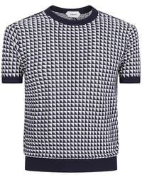 Versace - Geometric-Pattern T-Shirt - Lyst
