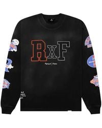 Represent - Logo-Embroidered Long-Sleeve T-Shirt - Lyst