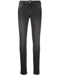 Just Cavalli - Logo-Plaque Slim Jeans - Lyst