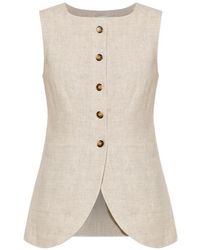 Posse - Chaleco Emma Con Botones - Lyst
