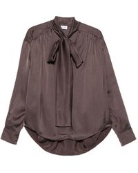 ANDAMANE - Blusa Mathilda Fruncida - Lyst
