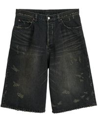 Ssstein - Distressed-Effect Shorts - Lyst
