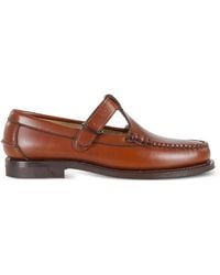 Hereu - Alber Leather Loafers - Lyst