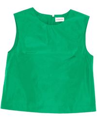 P.A.R.O.S.H. - Sleeveless Blouse - Lyst