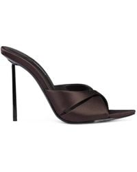 Le Silla - Shirley Satin Sandals - Lyst