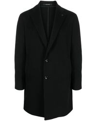 Tagliatore - Mantel Mit Fallendem Revers - Lyst