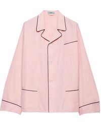 Prada - Cotton Shirt - Lyst