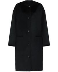 Loulou de Saison - Orson Collarless Coat - Lyst