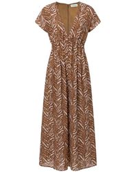 Nicholas - Marley Dress Abstract Animal - Lyst