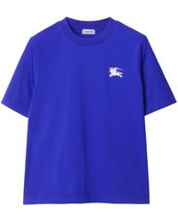 Burberry - T-shirt en coton à logo EKD - Lyst