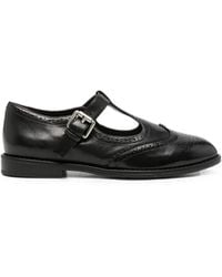 ADRIANNA FERETTI - Brogue-Detail T-Bar Pumps - Lyst
