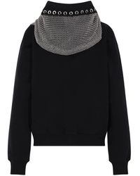 Chopova Lowena Tammie Jo Zip-Up Cardigan in Blue | Lyst