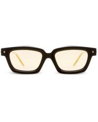 Kuboraum - P25 Rectangle-Frame Sunglasses - Lyst