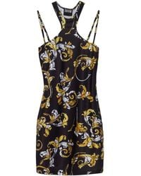 Versace Jeans Couture - Vestido De Tejido Jersey - Lyst