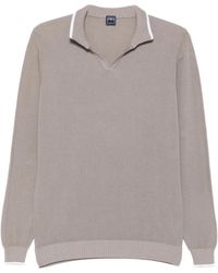 Fedeli - Polo-Collar Sweater - Lyst