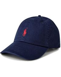 Polo Ralph Lauren - Casquette En Coton À Logo Polo Pony Brodé - Lyst
