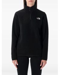 The North Face - Glacier Fleece Half-Zip Sweatshirt - Lyst