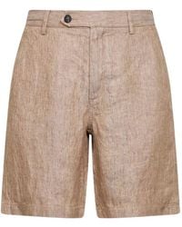 MC2 Saint Barth - Herringbone Bermuda Shorts - Lyst